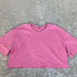 Zara Vibrant Pink Crop Top